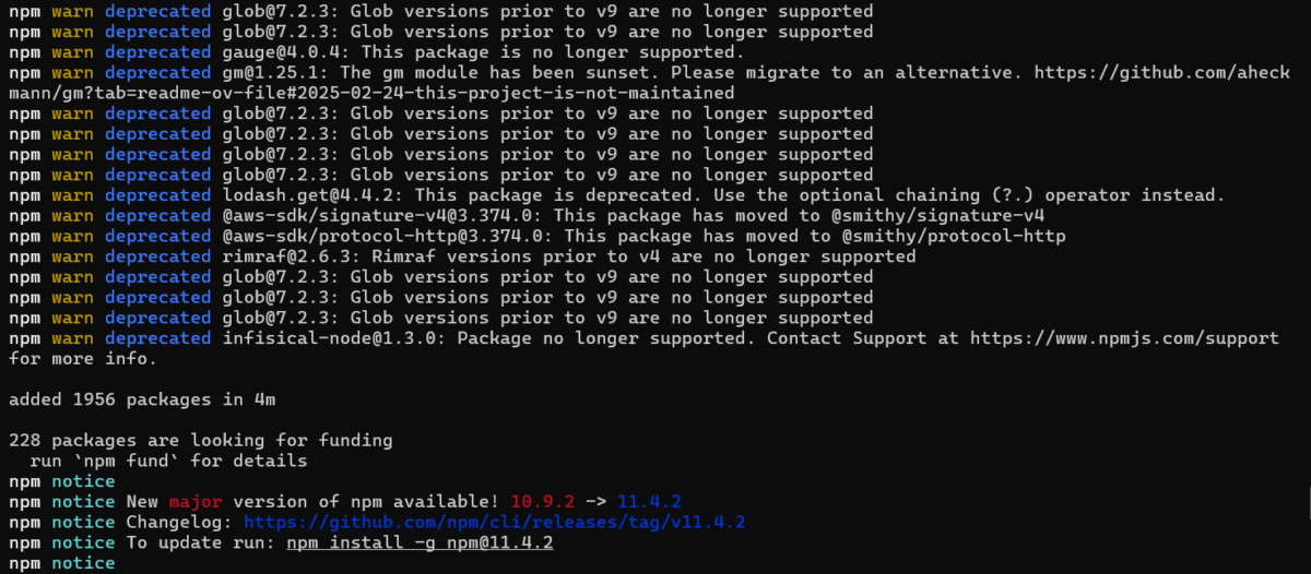 npm install n8n
